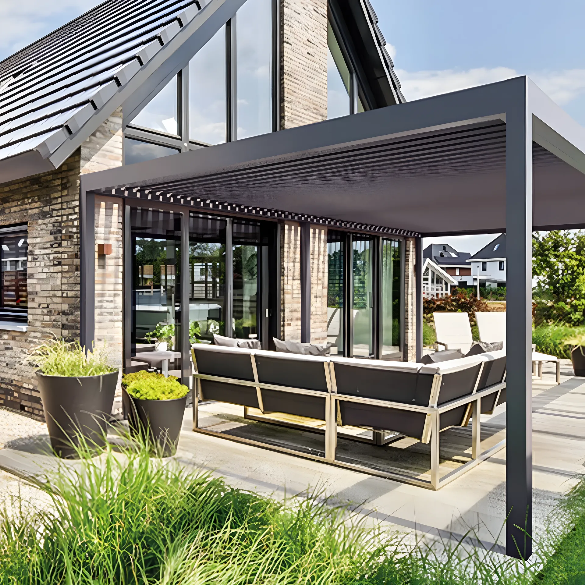 Hliníkové pergoly Pergola MB Opensky 120