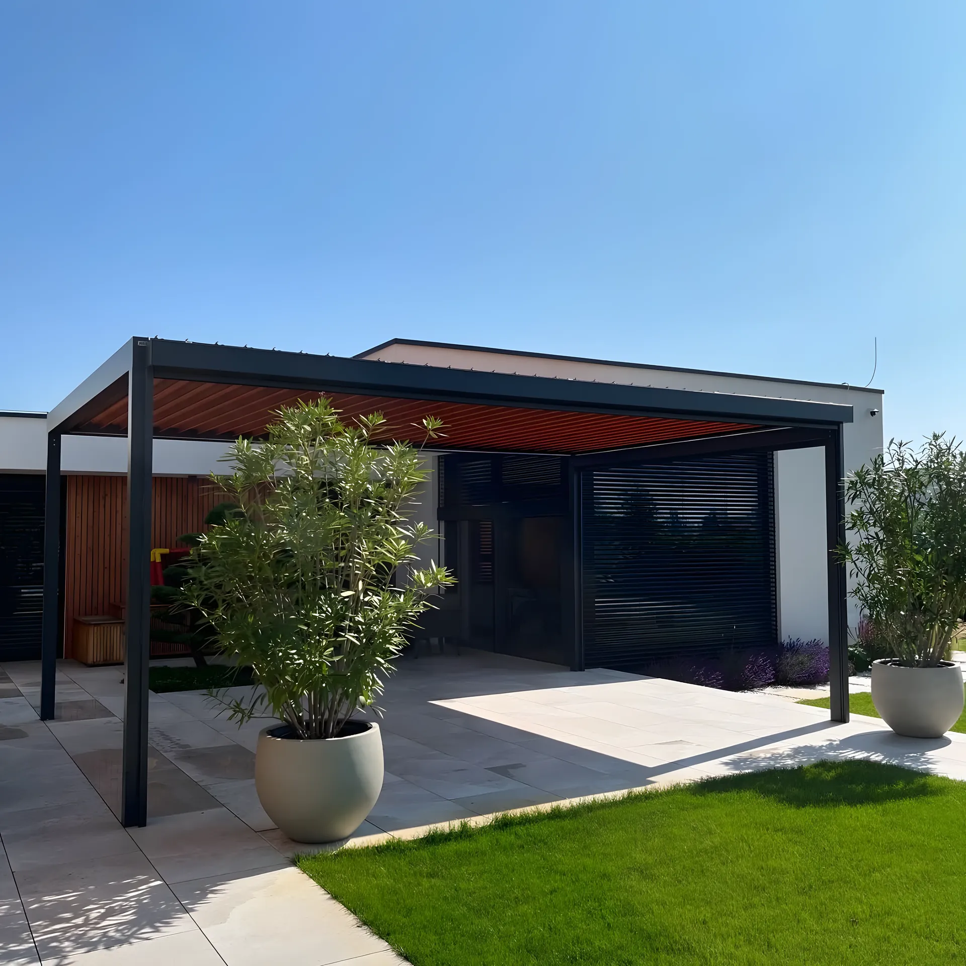 Hliníkové pergoly Pergola MB Opensky 140